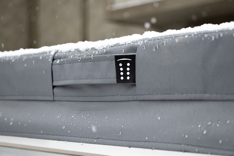 poids de la neige du spa