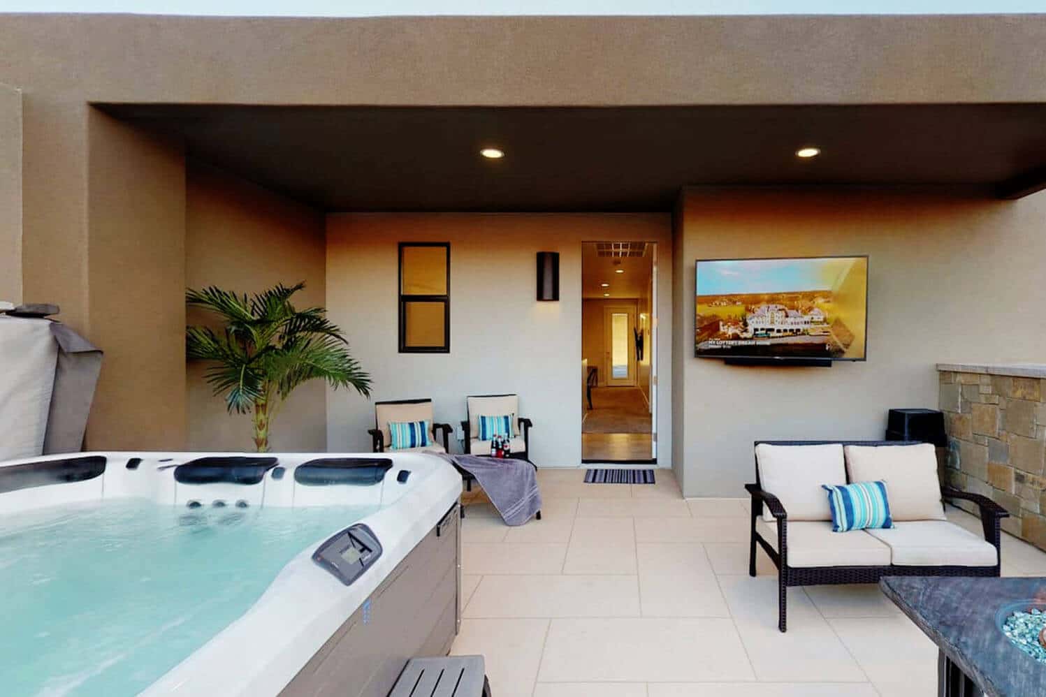 Jacuzzi chez AirbnB